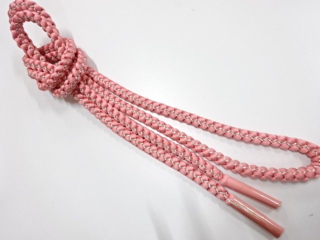 JAPANESE HAND-TIED OBIJIME CORD FOR FURISODE / UNUSED